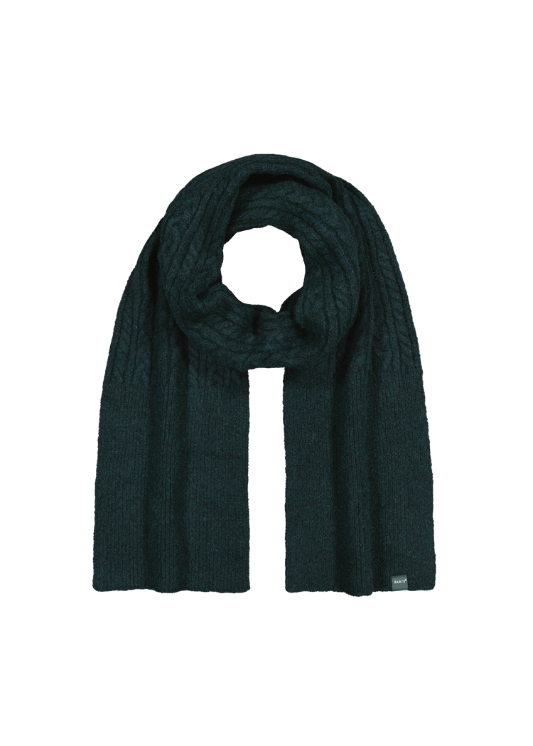Men Moiray Scarf bottle green
