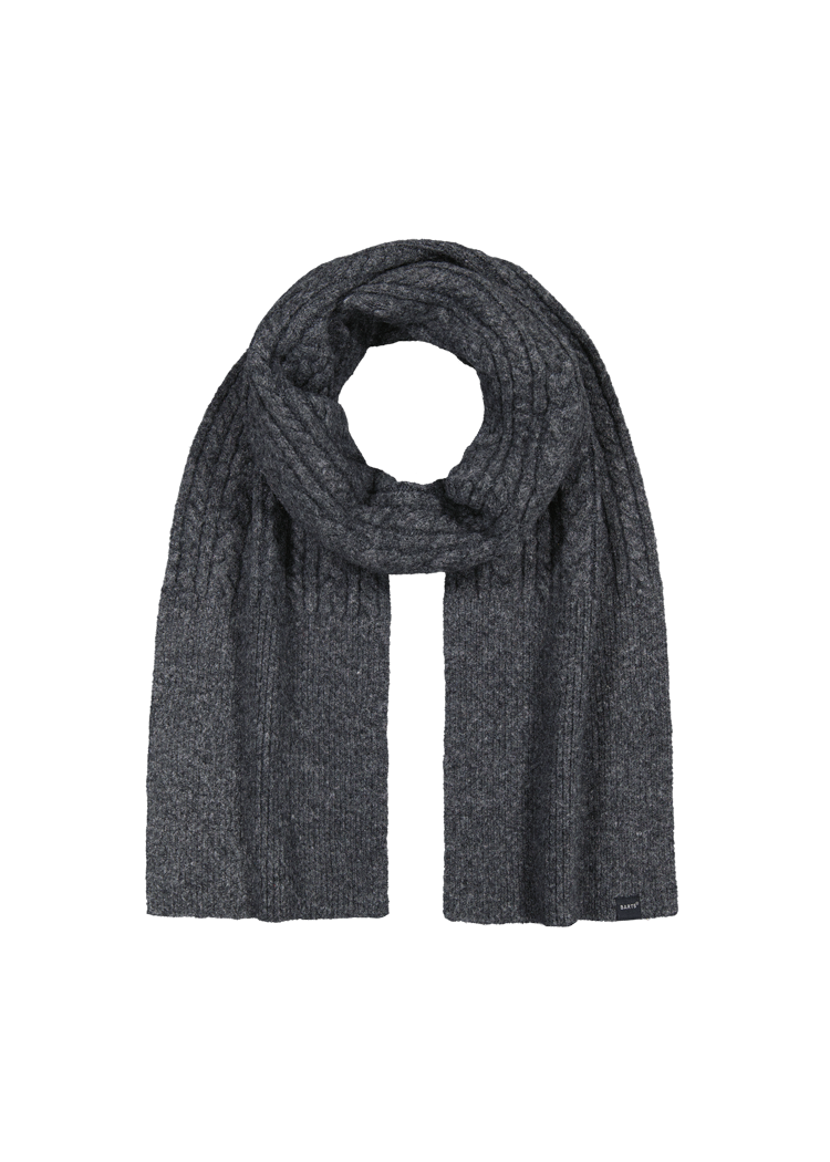 Men Moiray Scarf dark heather