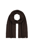 Men Moiray Scarf dark brown