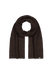Men Moiray Scarf dark brown