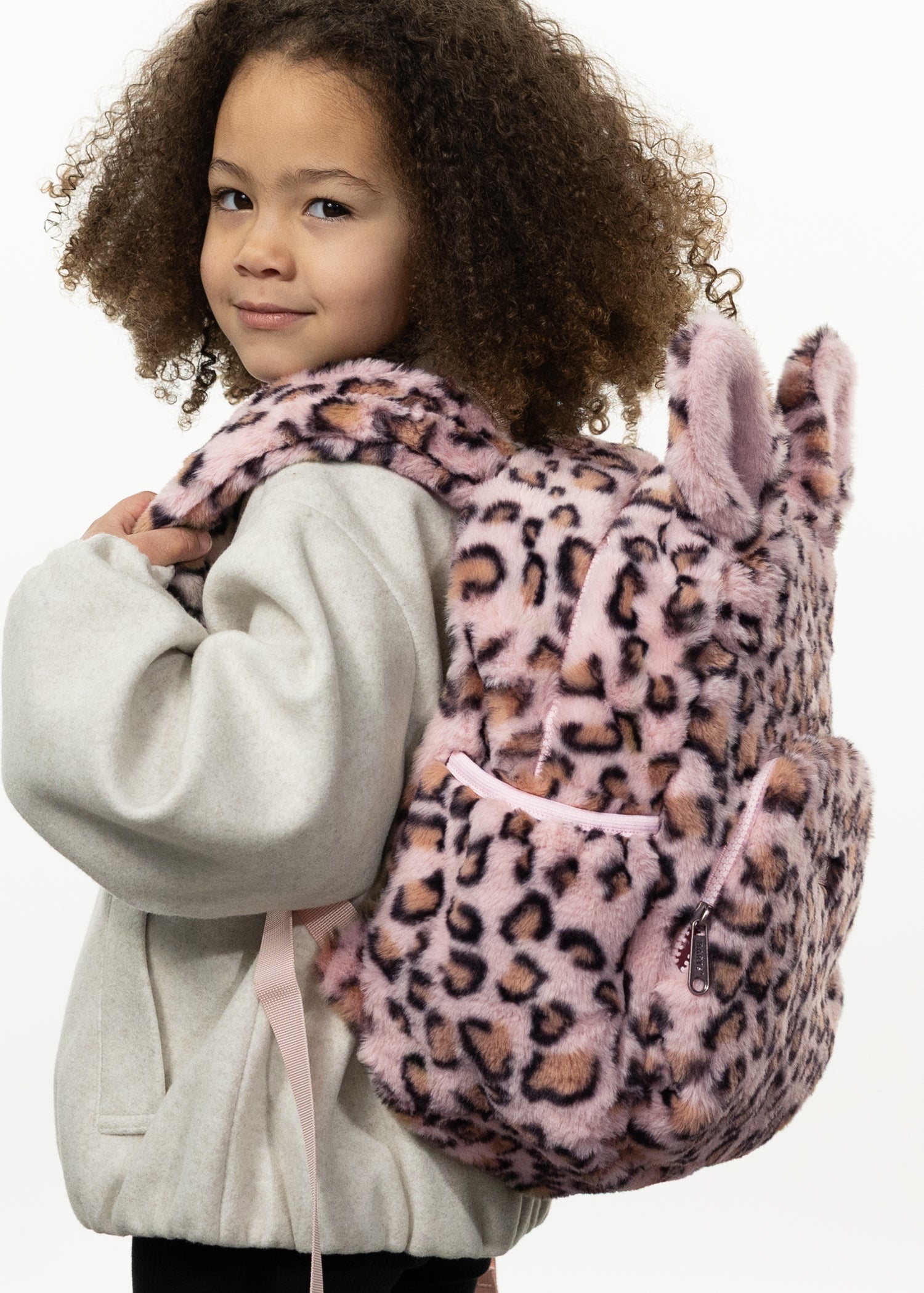 Bags Cuddley Backpack light pink - Side