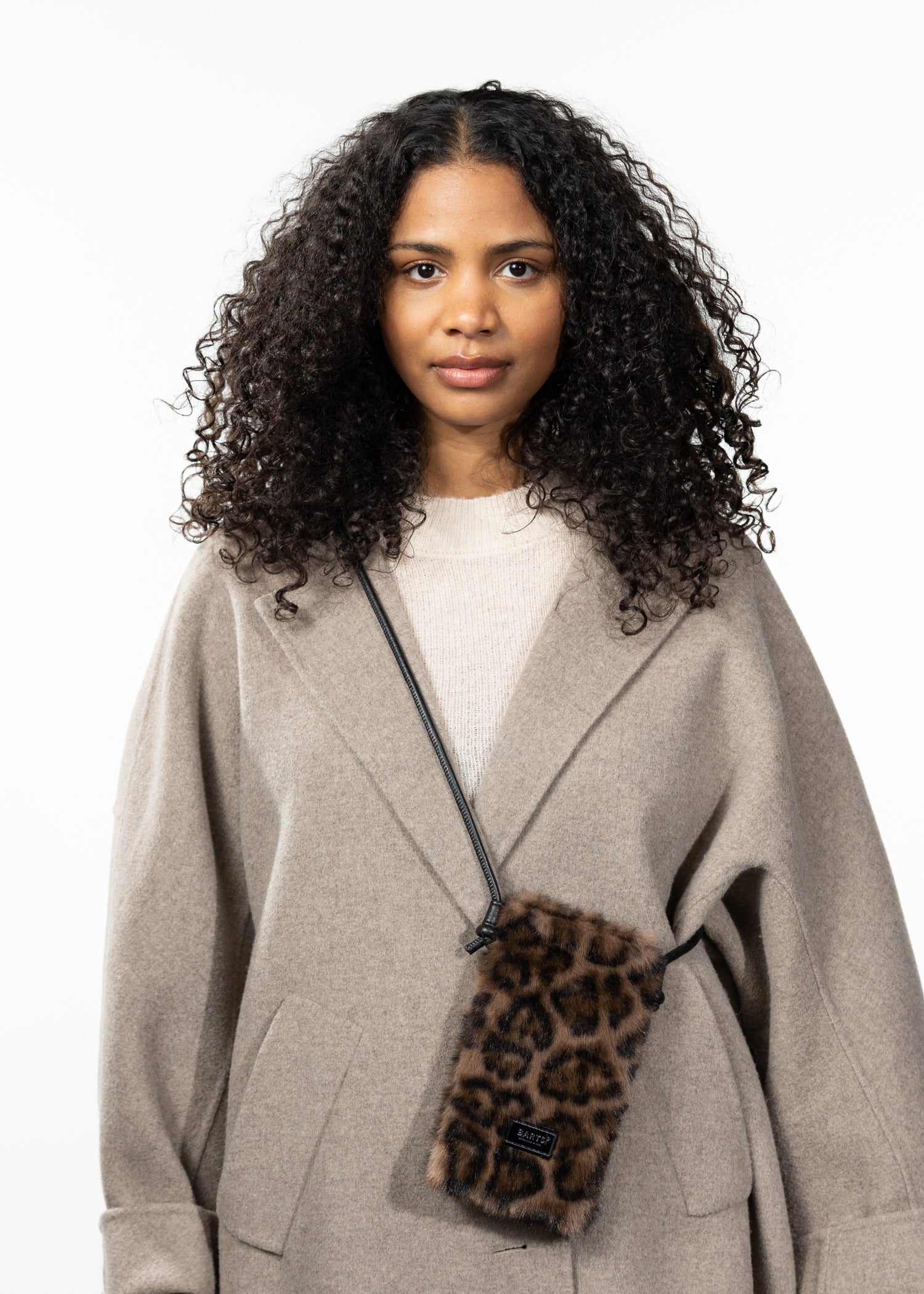 Bags Malinna Phonebag print brown - Front