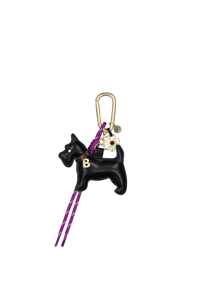 Bags Bag Charm Dog black