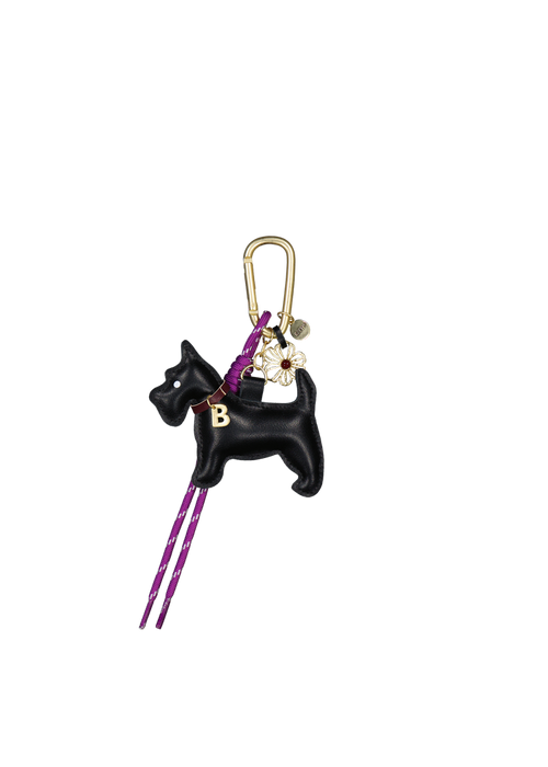 Bags Bag Charm Dog black