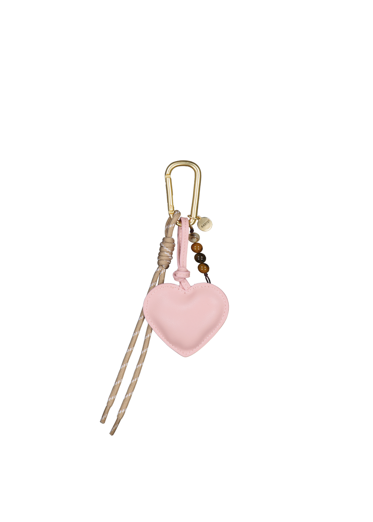 Bags Bag Charm Heart light pink