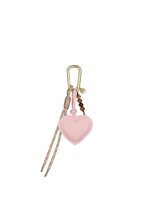 Bags Bag Charm Heart light pink