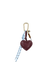 Bags Bag Charm Heart aubergine