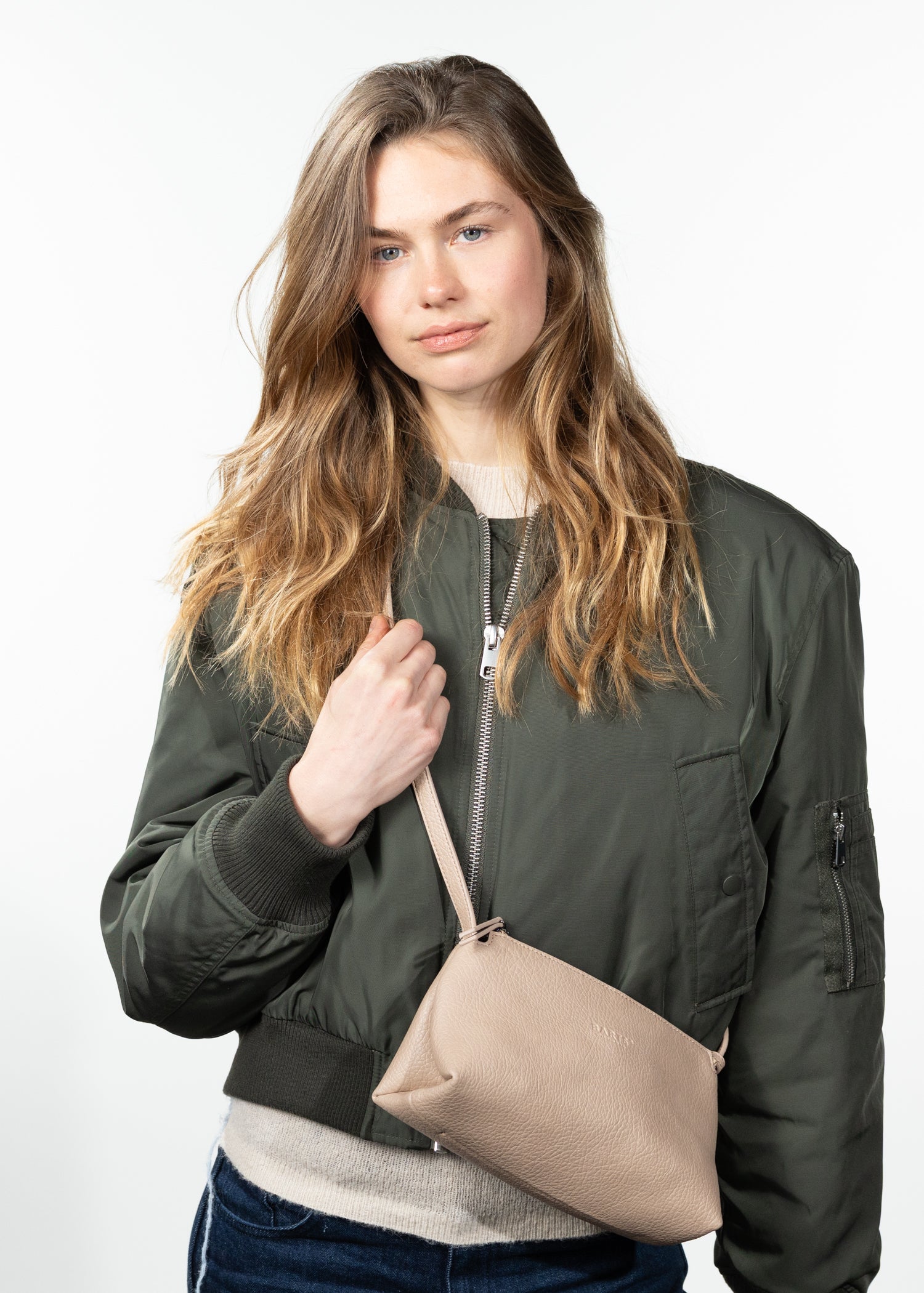 Bags Sheona Shoulderbag taupe - Front