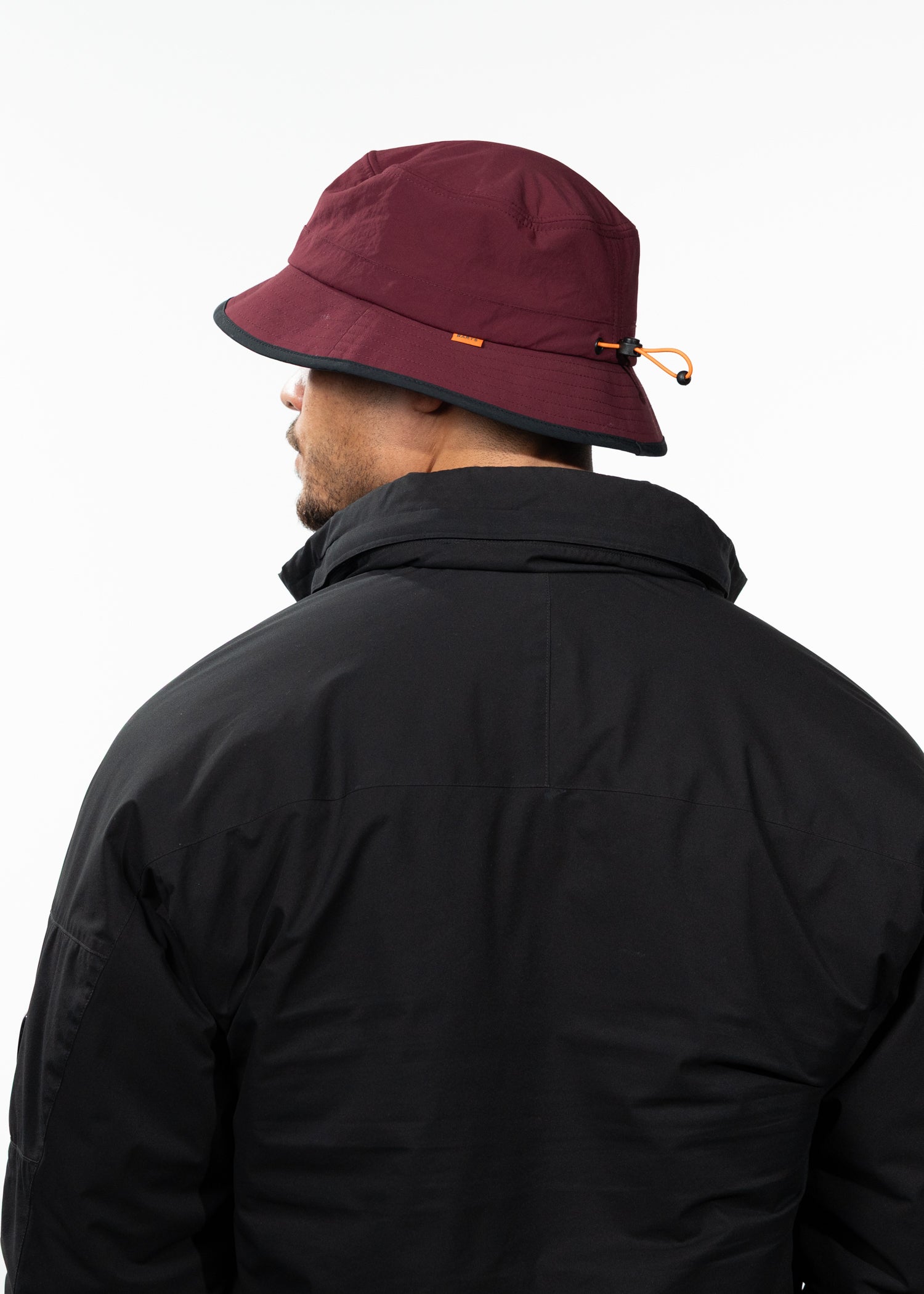 Unisex Madzen Hat burgundy - Back