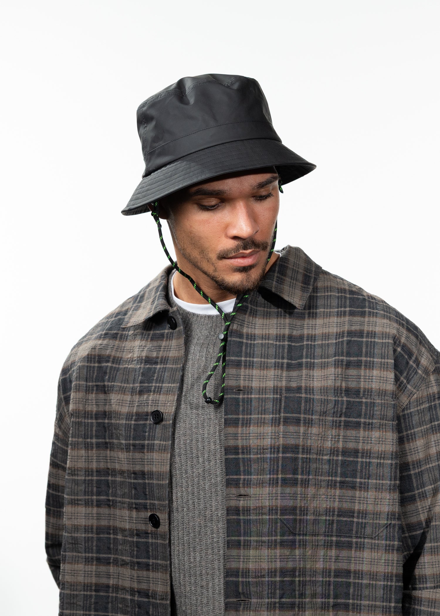 Unisex Tharnel Hat black - Front