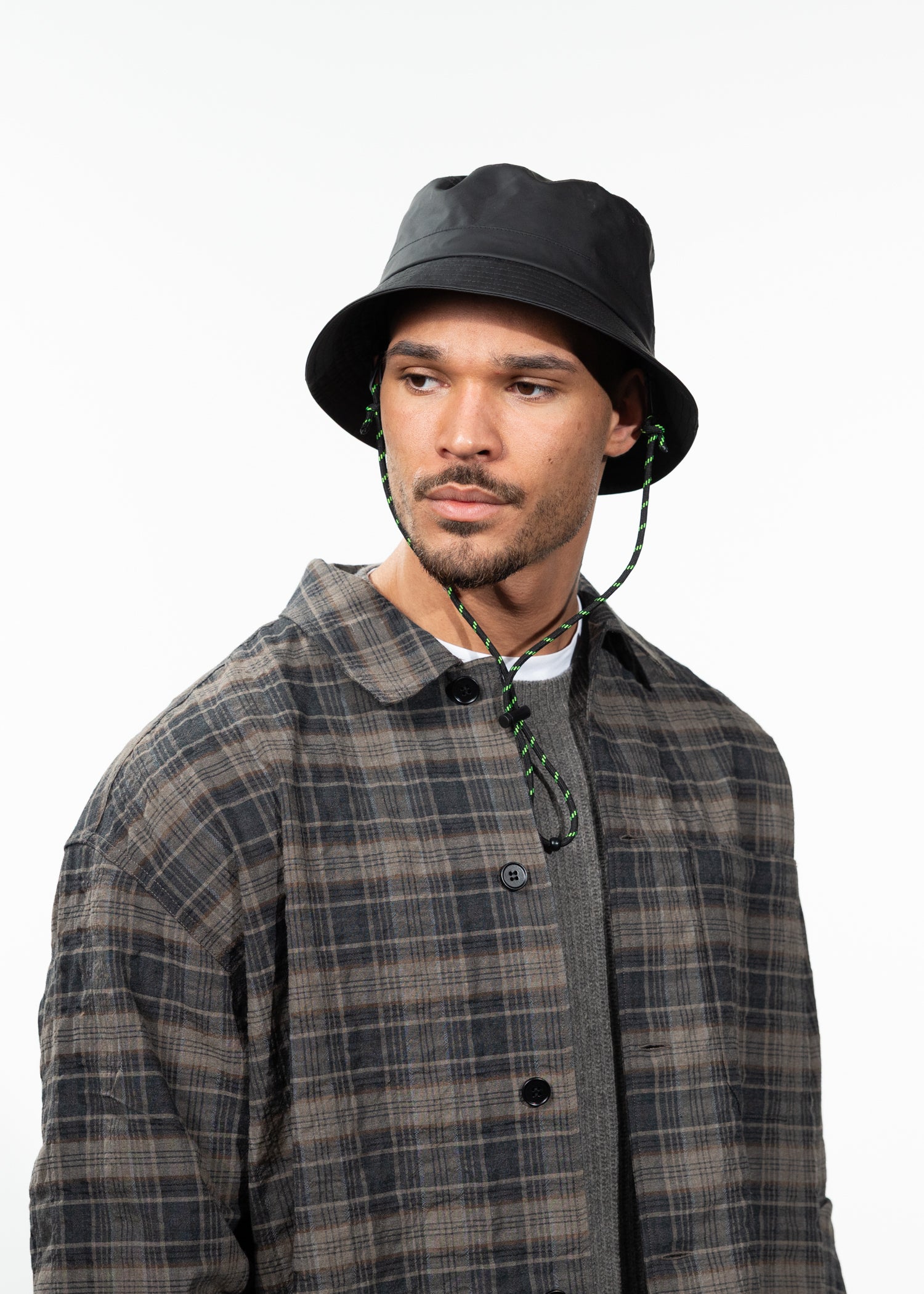 Unisex Tharnel Hat black - Front