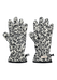 Unisex Fleeced Up Gloves grey