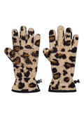 Unisex Fleeced Up Gloves brown