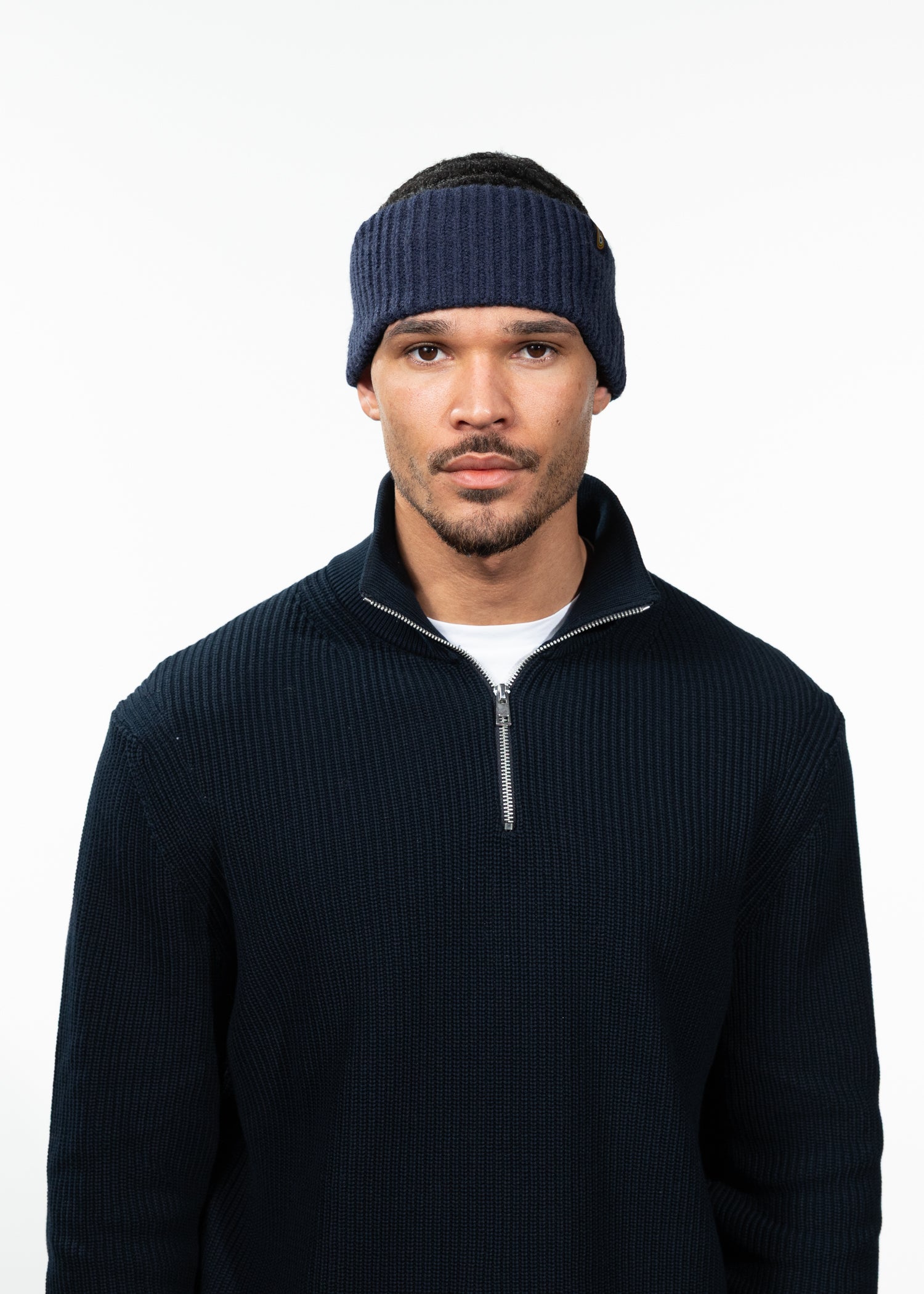 Unisex Madzen Headband navy - Front