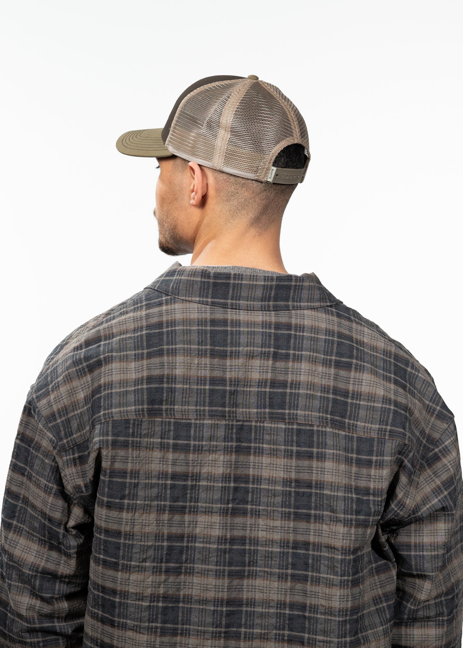 Men Eoghan Cap dark brown - Back