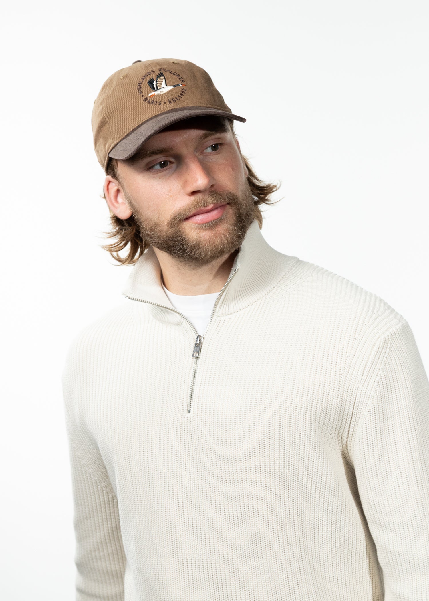 Unisex Seumaz Cap brown - Front