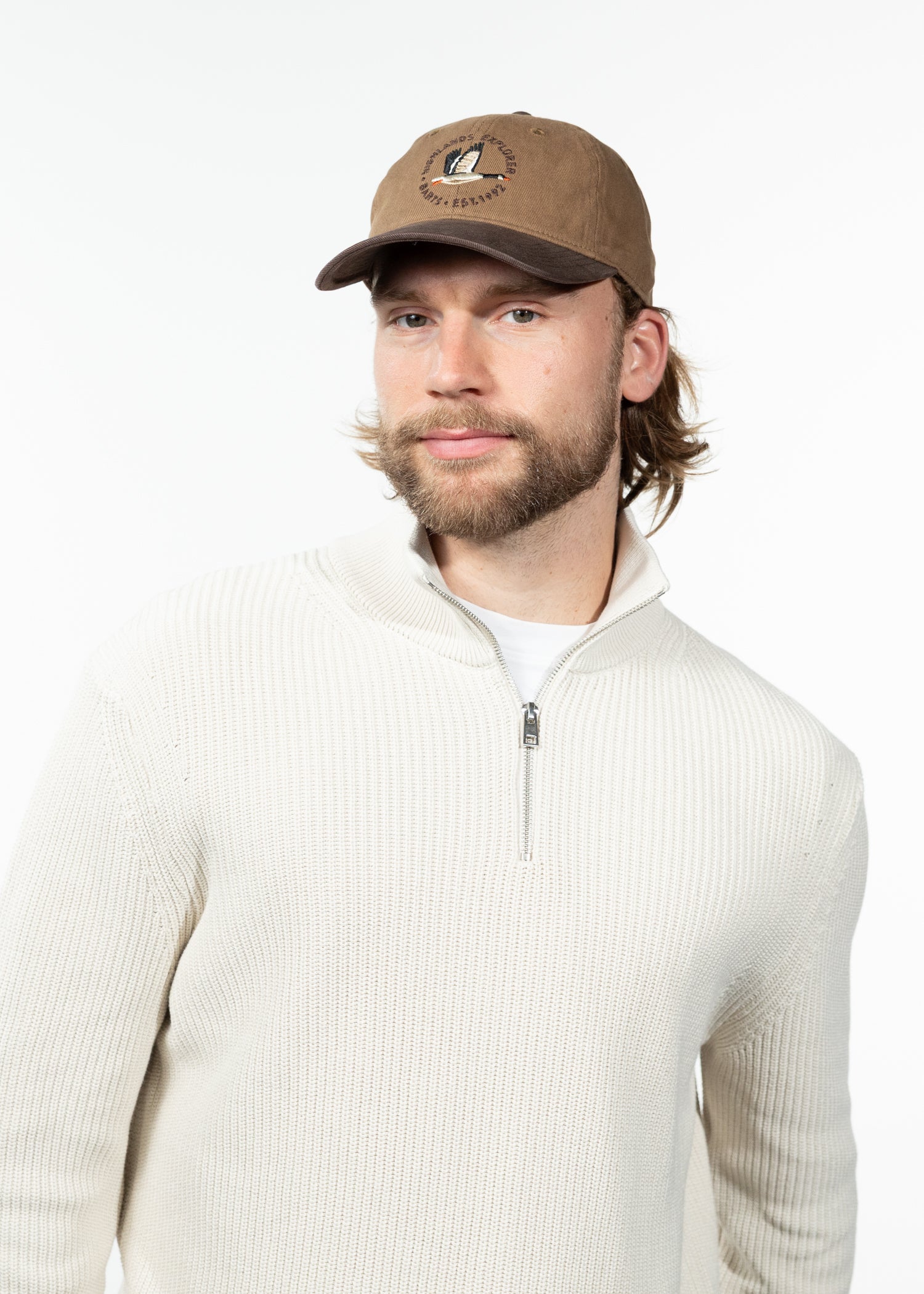 Unisex Seumaz Cap brown - Front