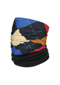 Unisex Multicol Polar Argyle black