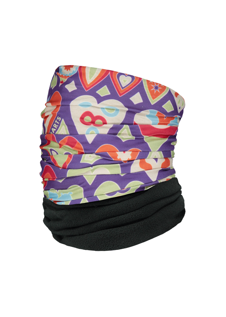 Unisex Multicol Polar Heart purple