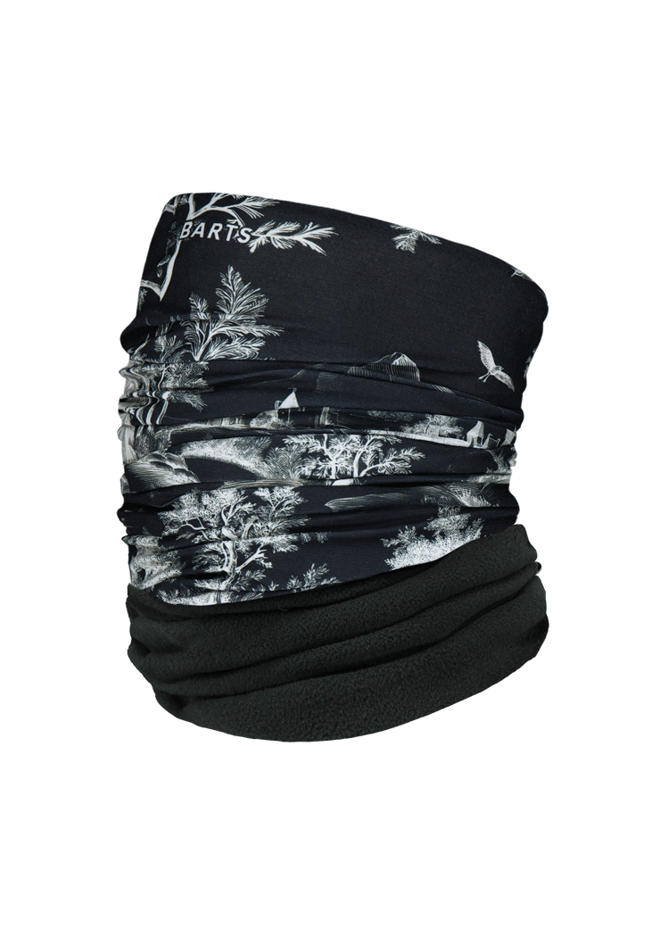 Unisex Multicol Polar Toile black
