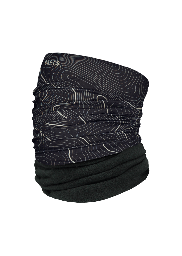 Unisex Multicol Polar Topographic black