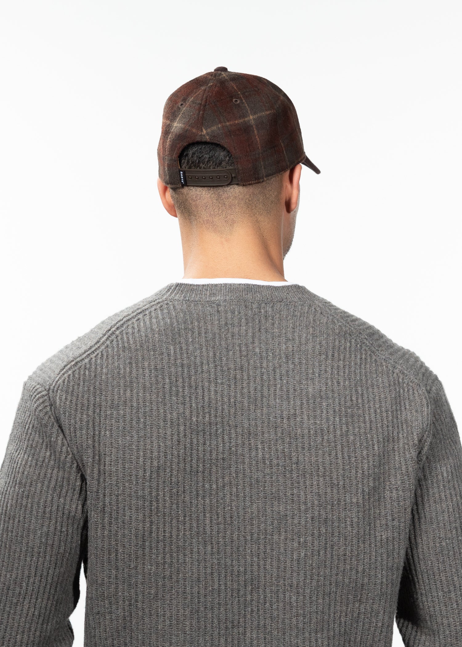 Men Inneys Cap brown - Back