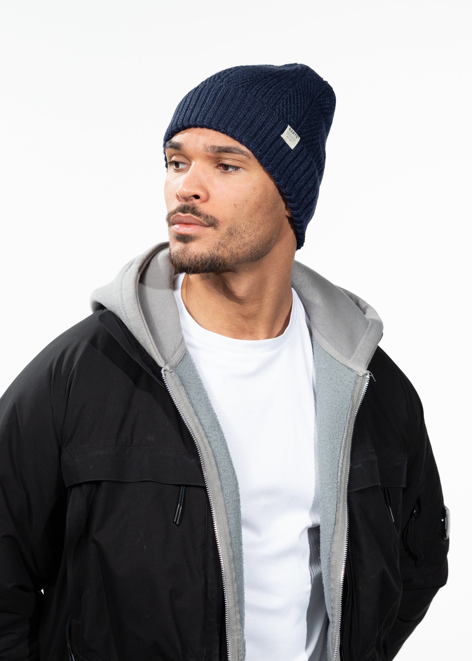 Men Mearcas Beanie navy - Front