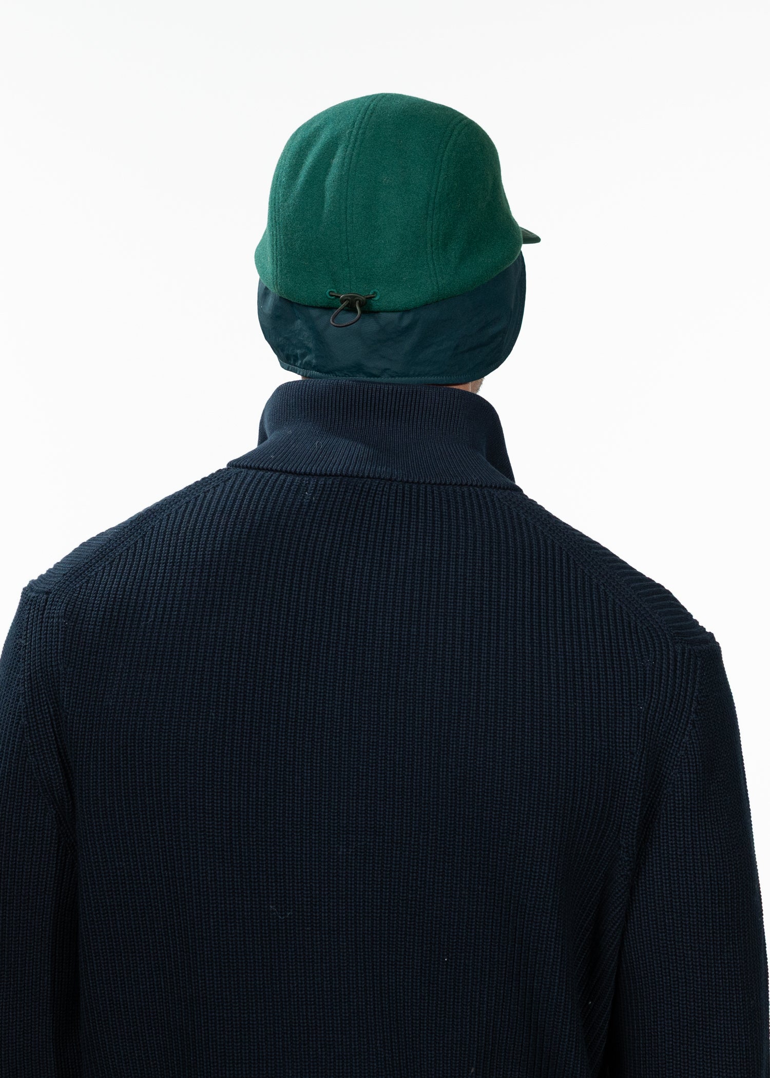 Men Aletsj Cap bottle green - Back