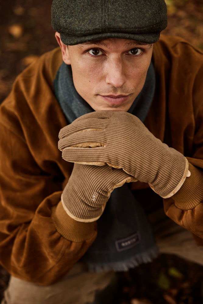 Men Hugner Gloves sand - Model