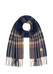 Men Wallash Scarf navy
