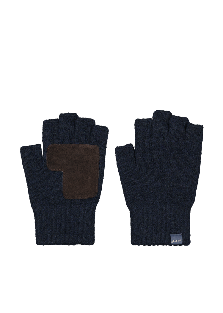 Men Moiray Fingerless Gloves navy