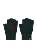 Men Moiray Fingerless Gloves bottle green