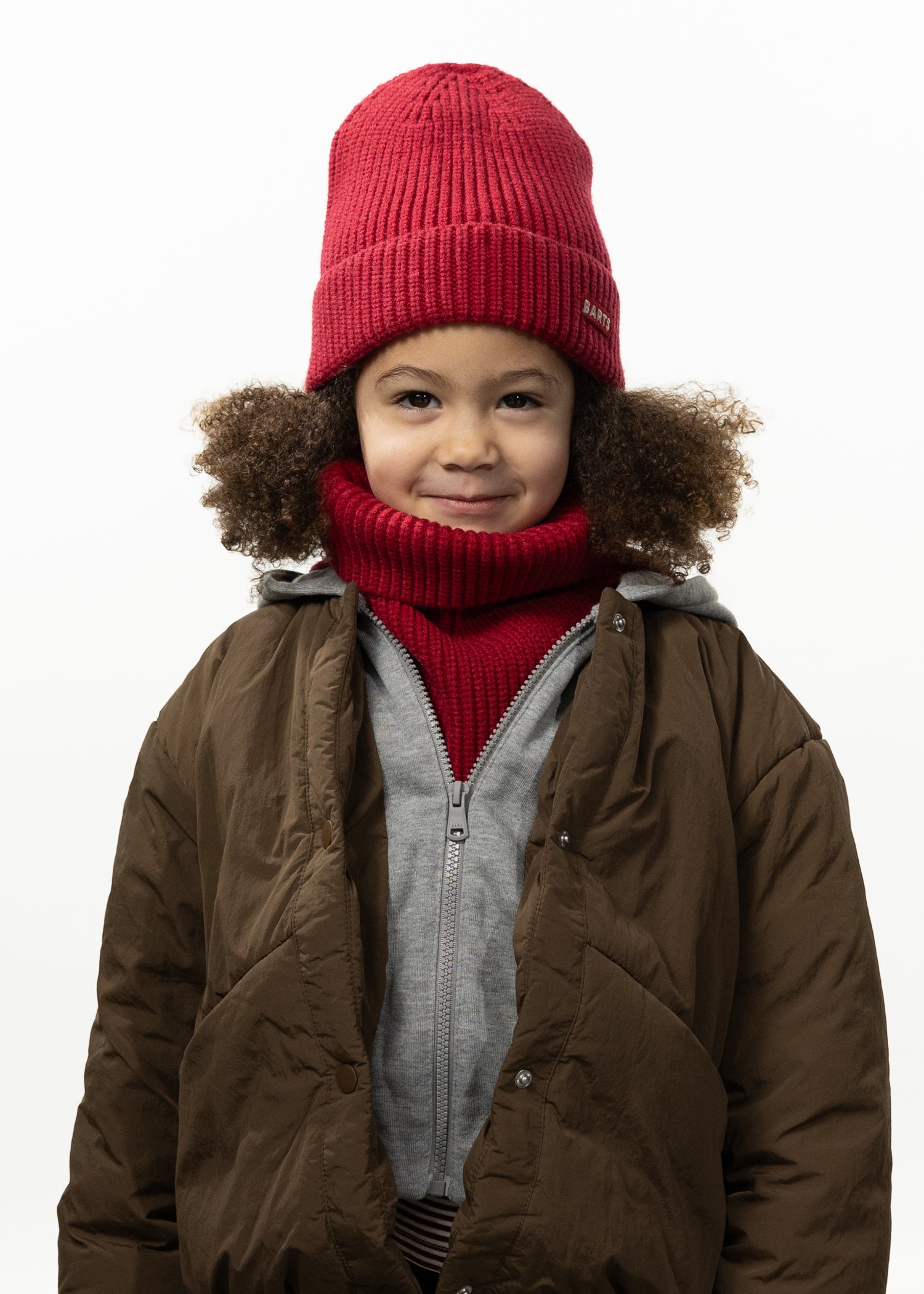 Kids Sengay Beanie red - Front