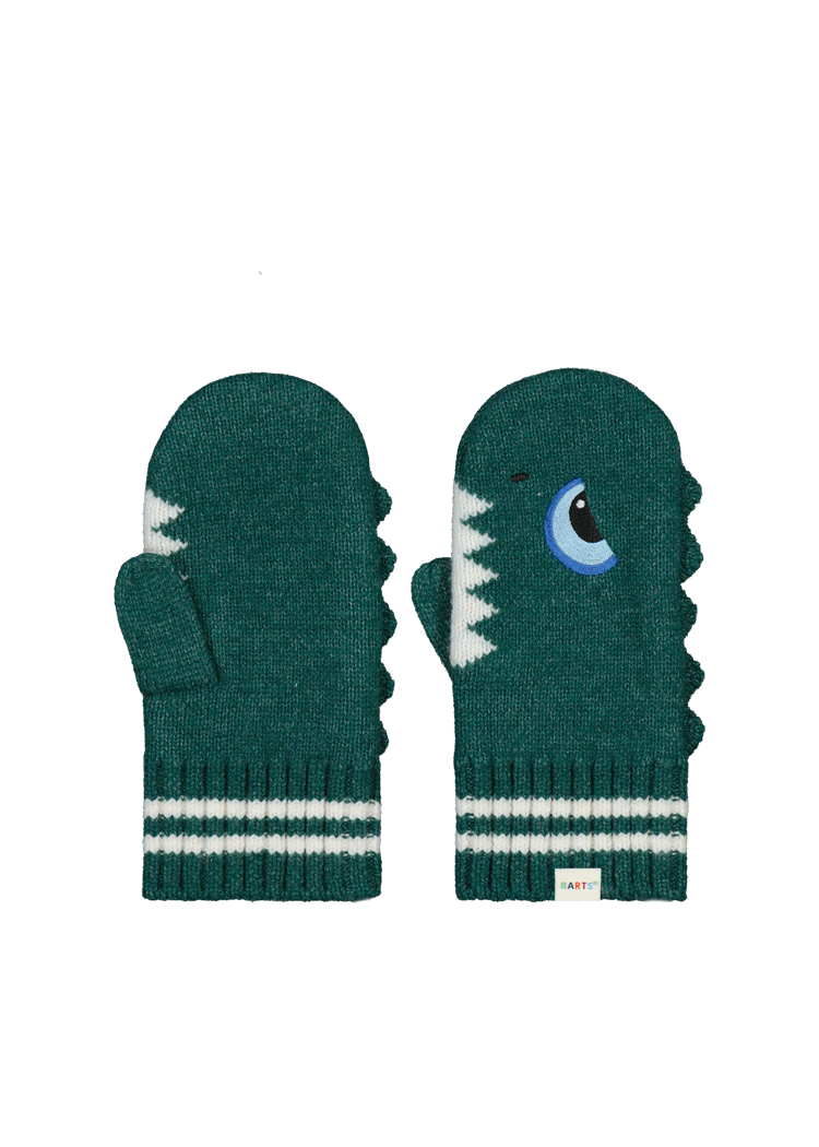 Kids Riffles Mitts bottle green