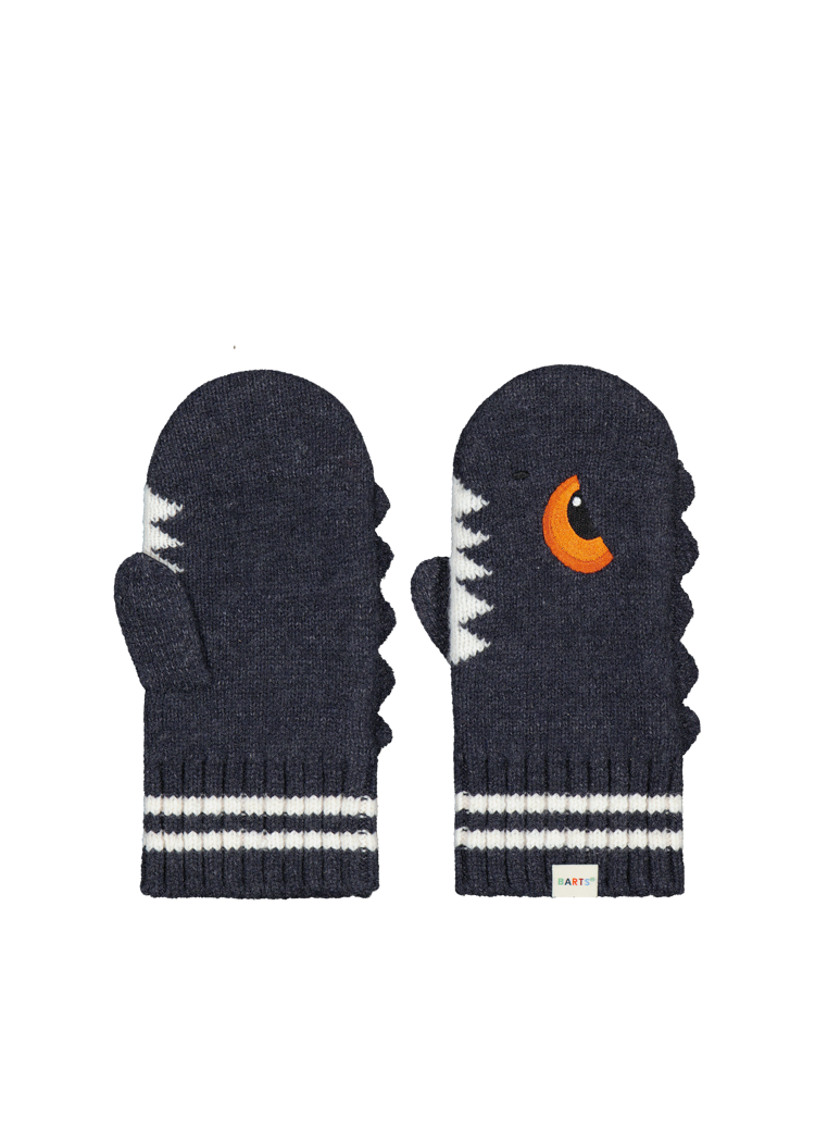 Kids Riffles Mitts charcoal