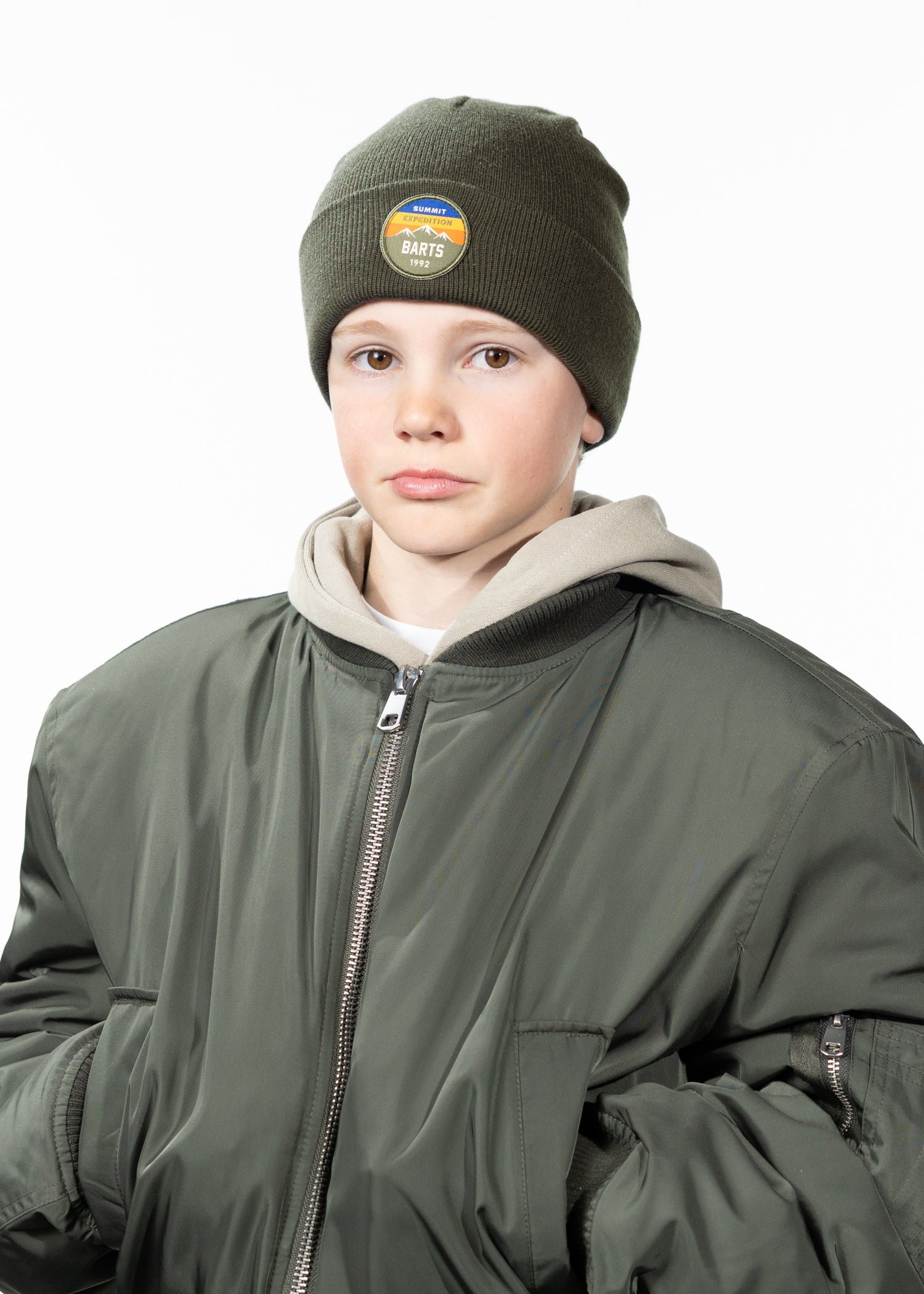 Kids Dolotimes Beanie army - Front