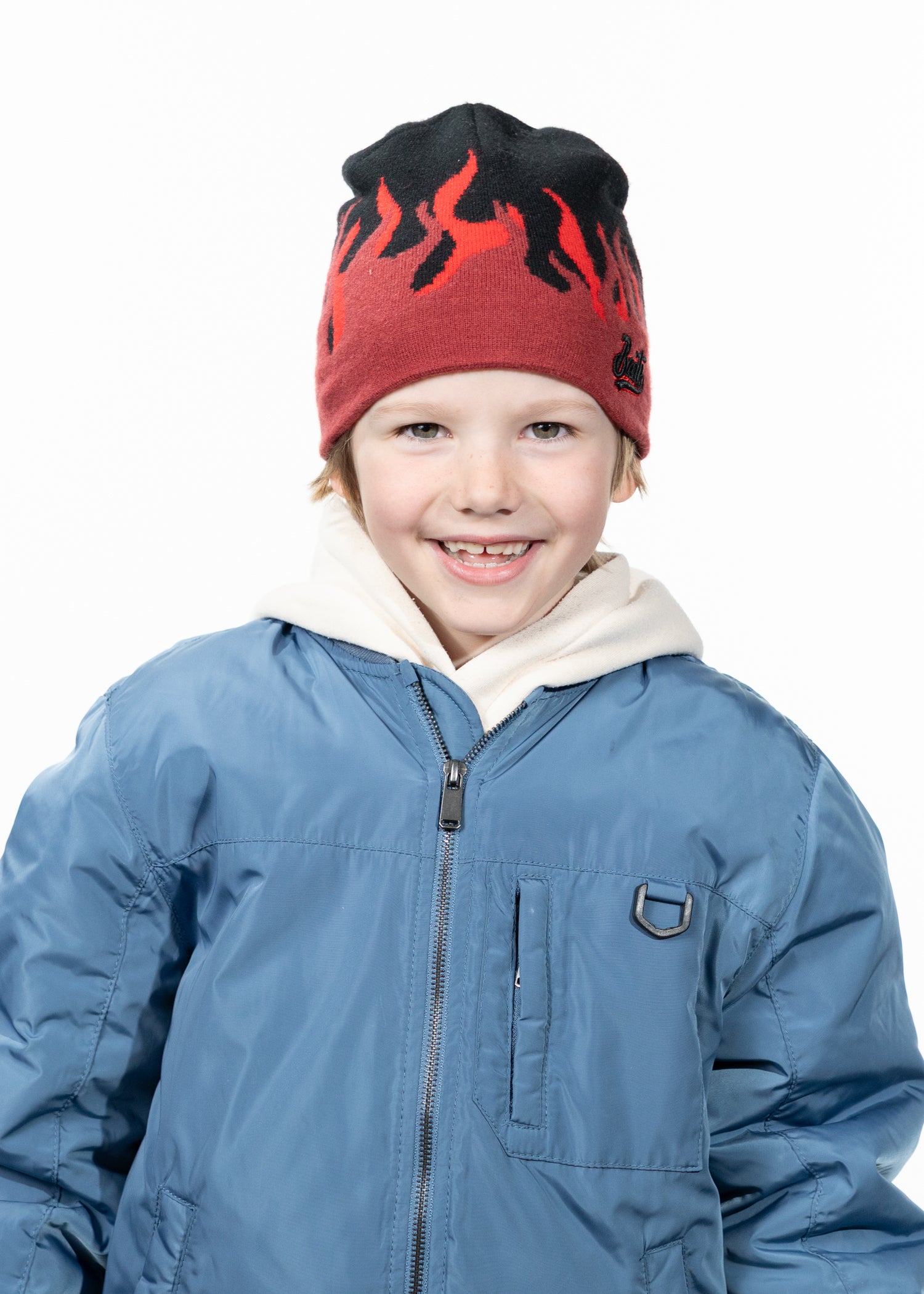 Kids Lavarod Beanie black - Front