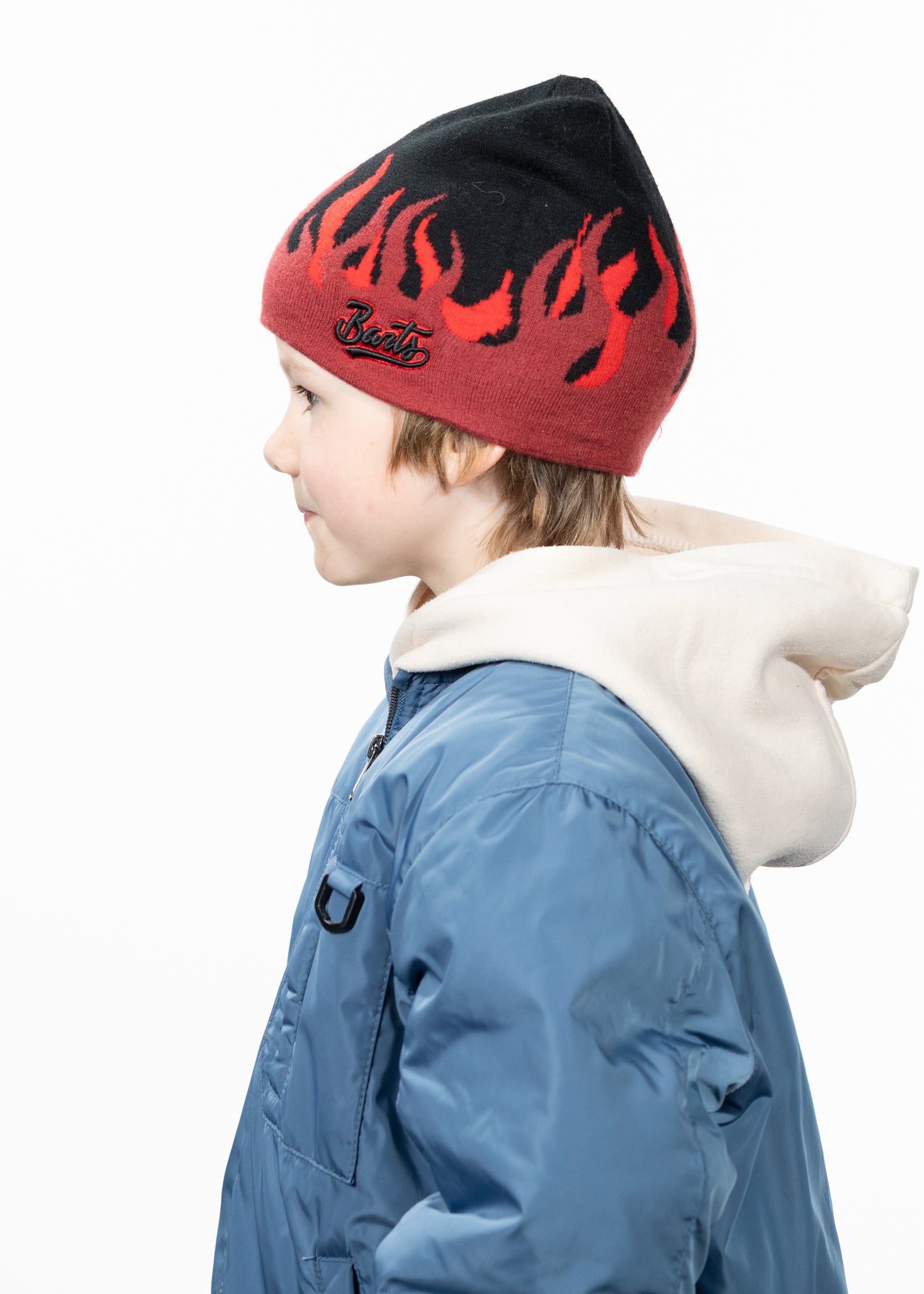 Kids Lavarod Beanie black - Side