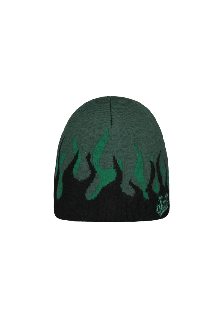 Kids Lavarod Beanie bottle green