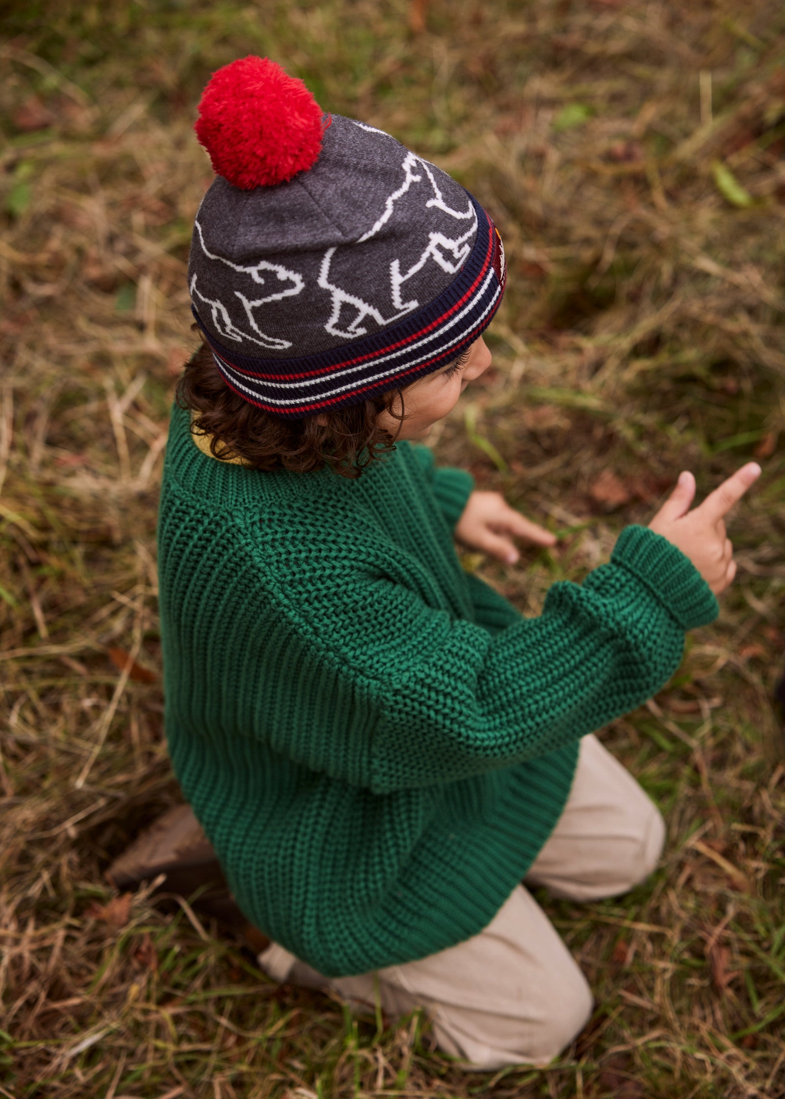 Kids Gorner Beanie navy - Model