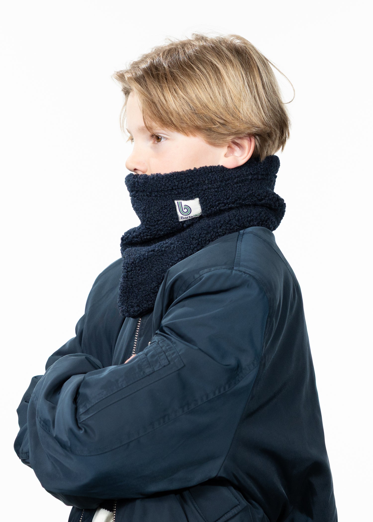 Kids Sunnegga Col navy - Side