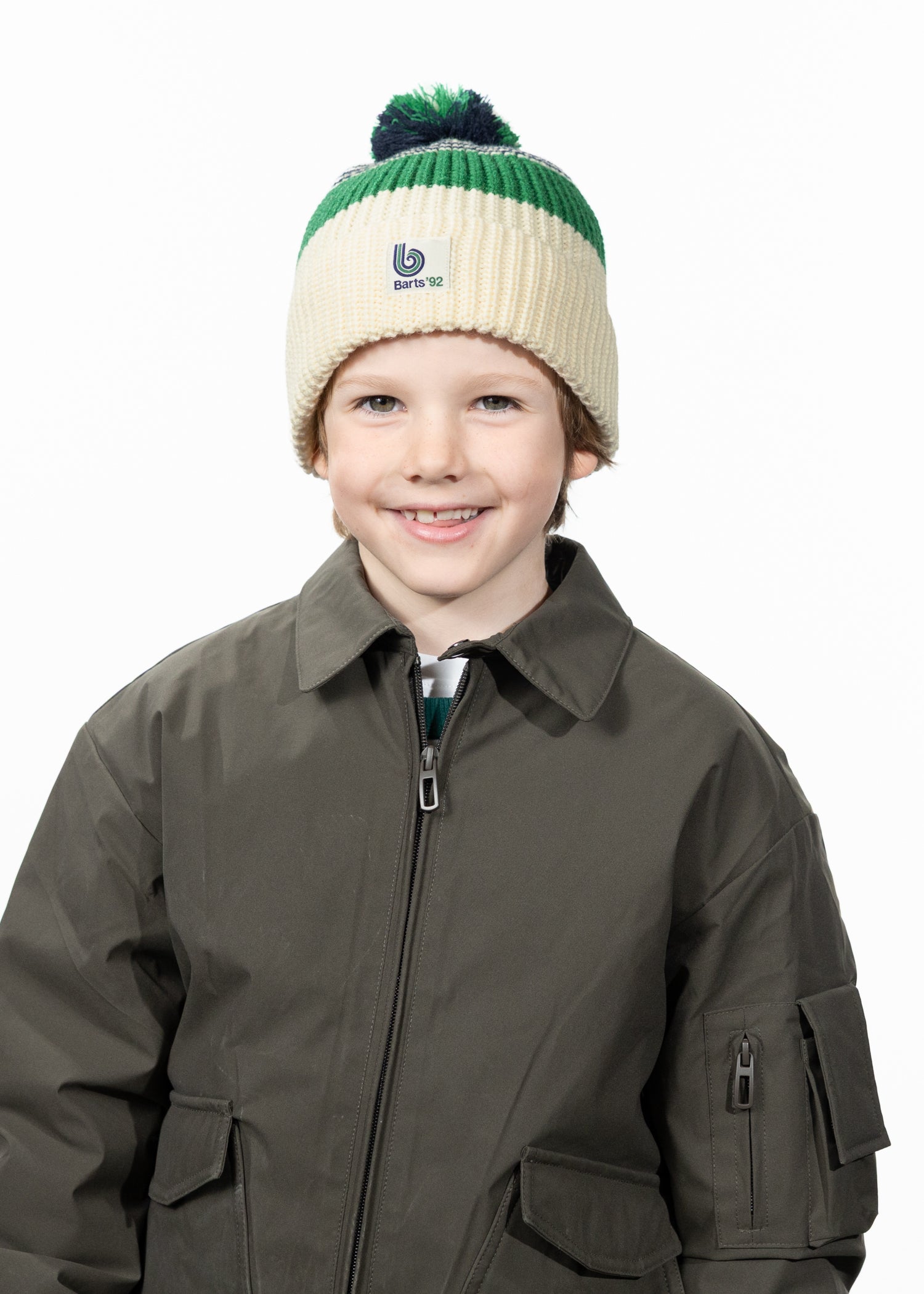 Kids Ventursh Beanie cream - Front