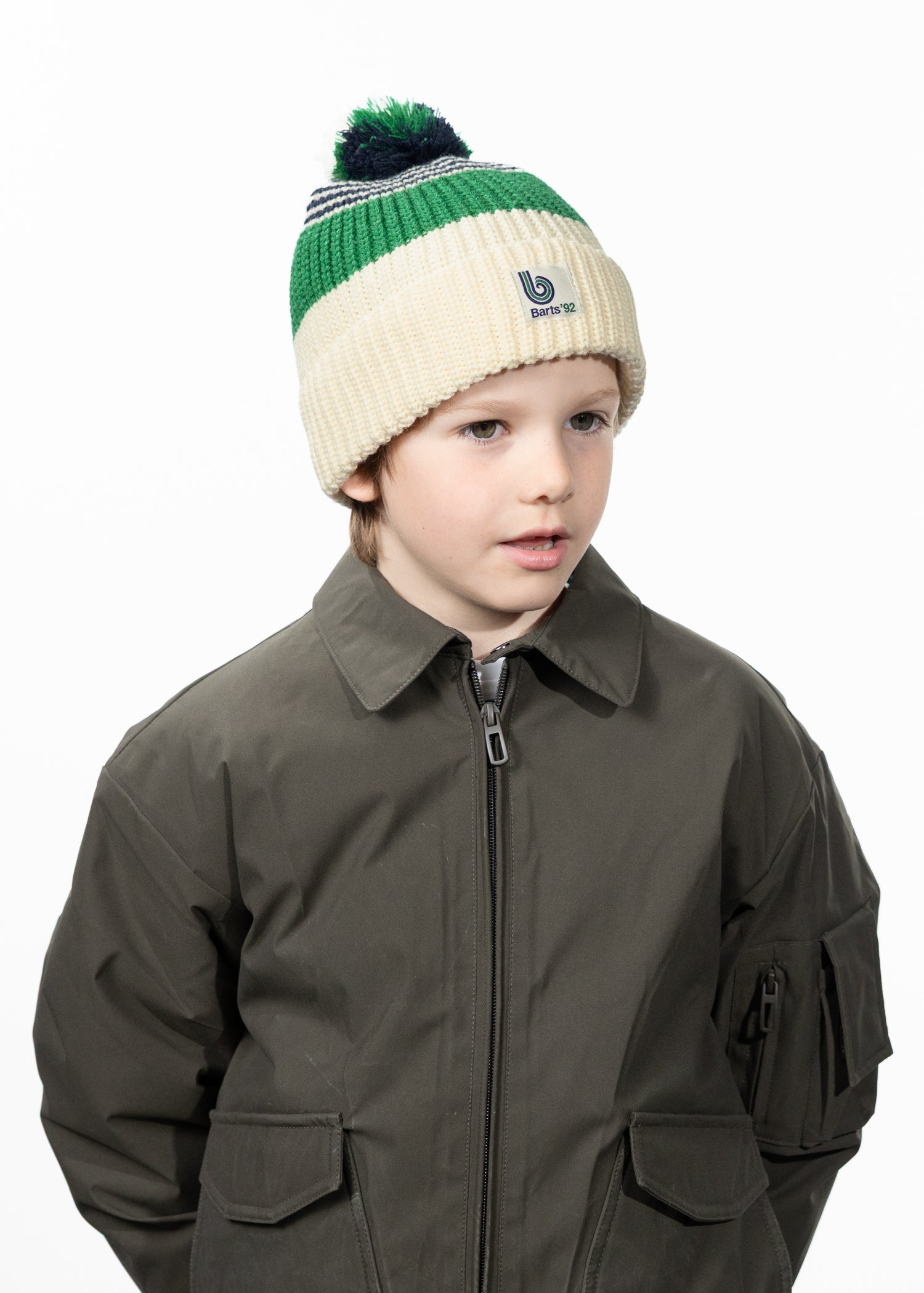 Kids Ventursh Beanie cream - Front