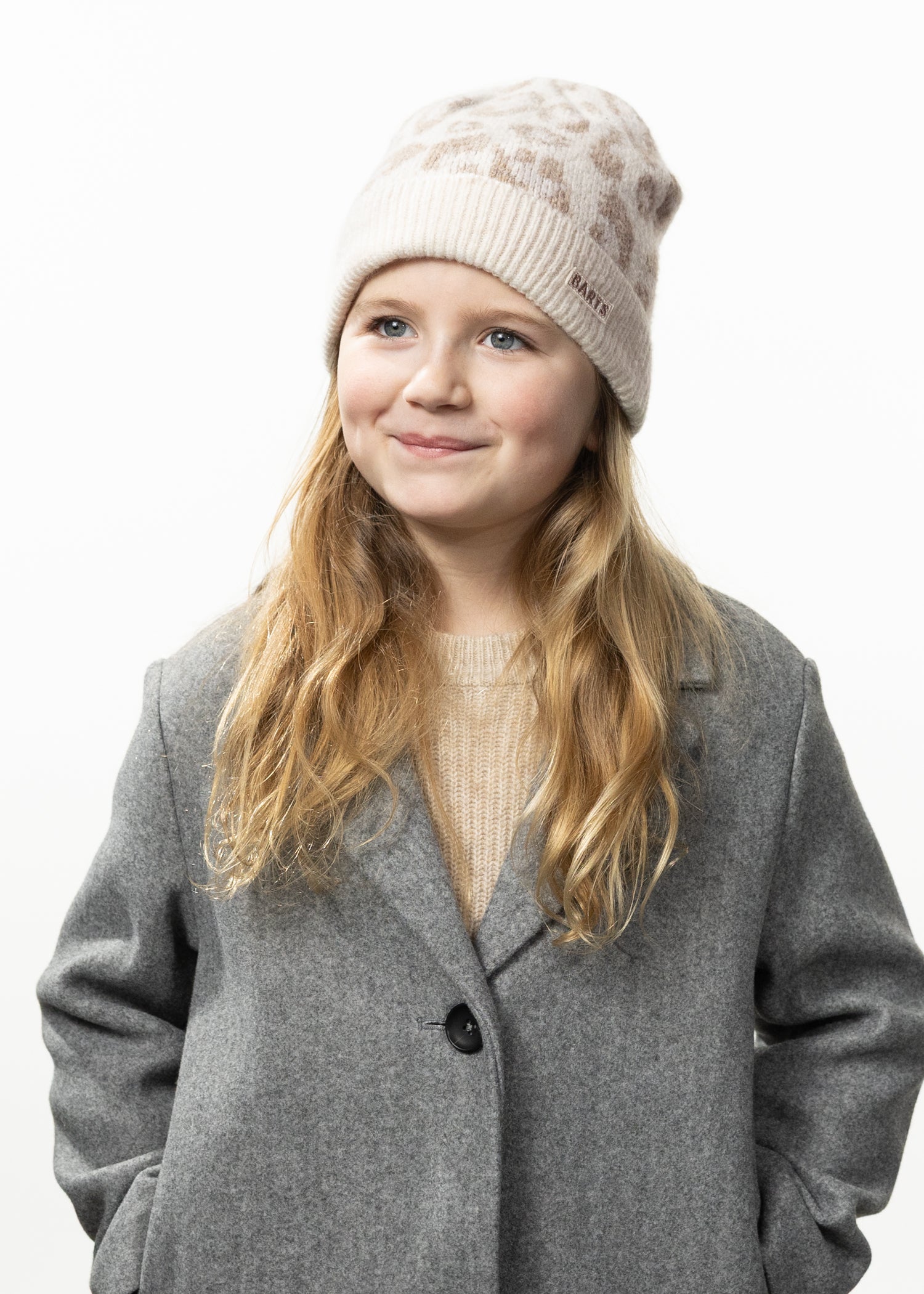 Kids Avelie Beanie cream - Front