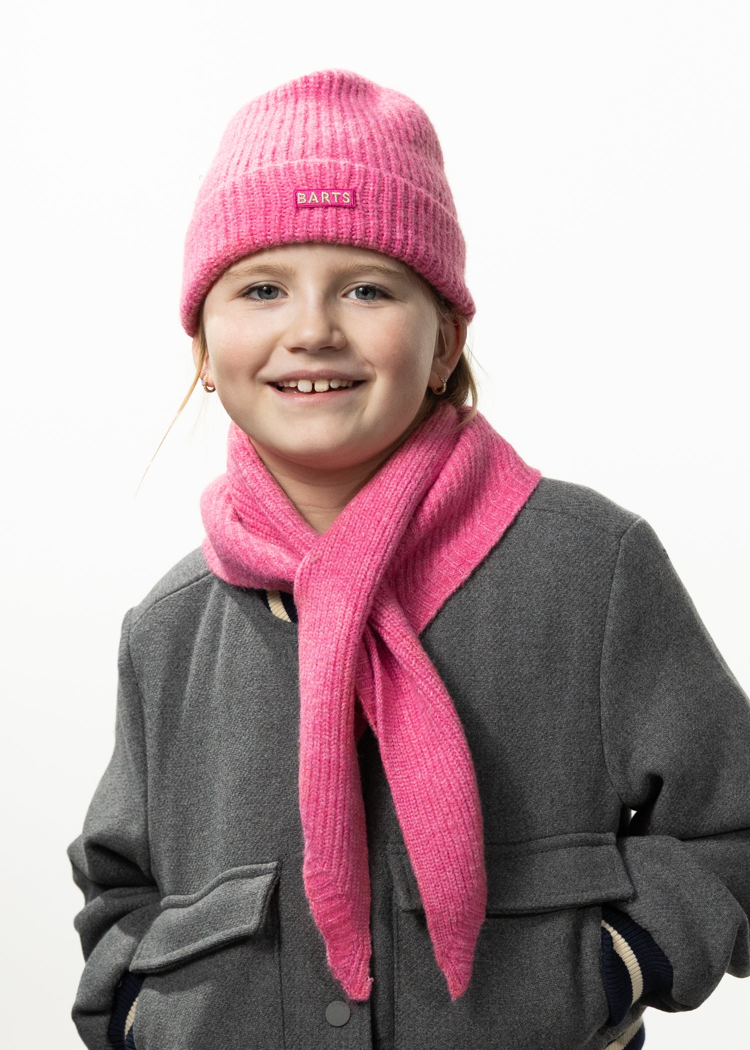 Kids Darty Beanie Kids fuchsia - Front