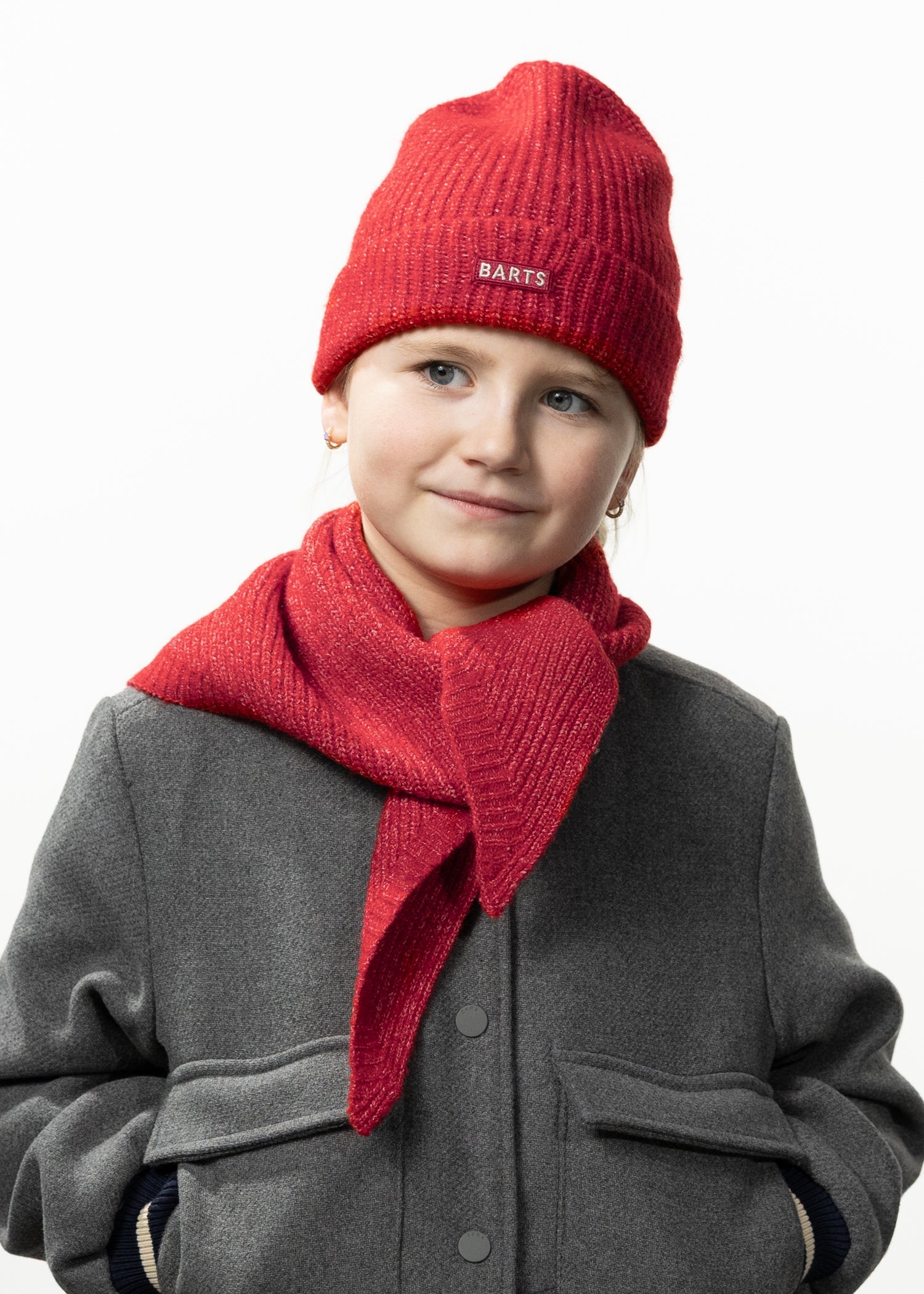 Kids Darty Scarf Kids red - Front