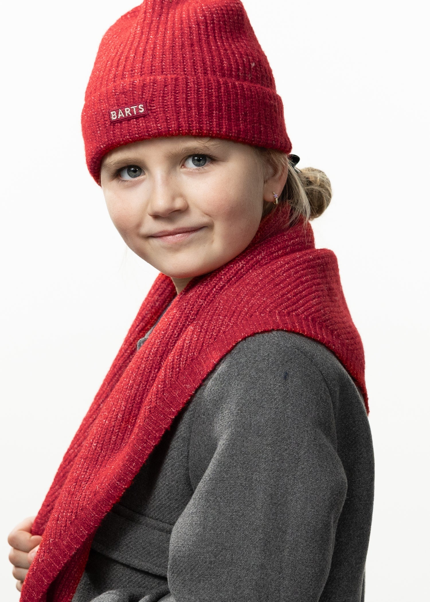 Kids Darty Scarf Kids red - Side