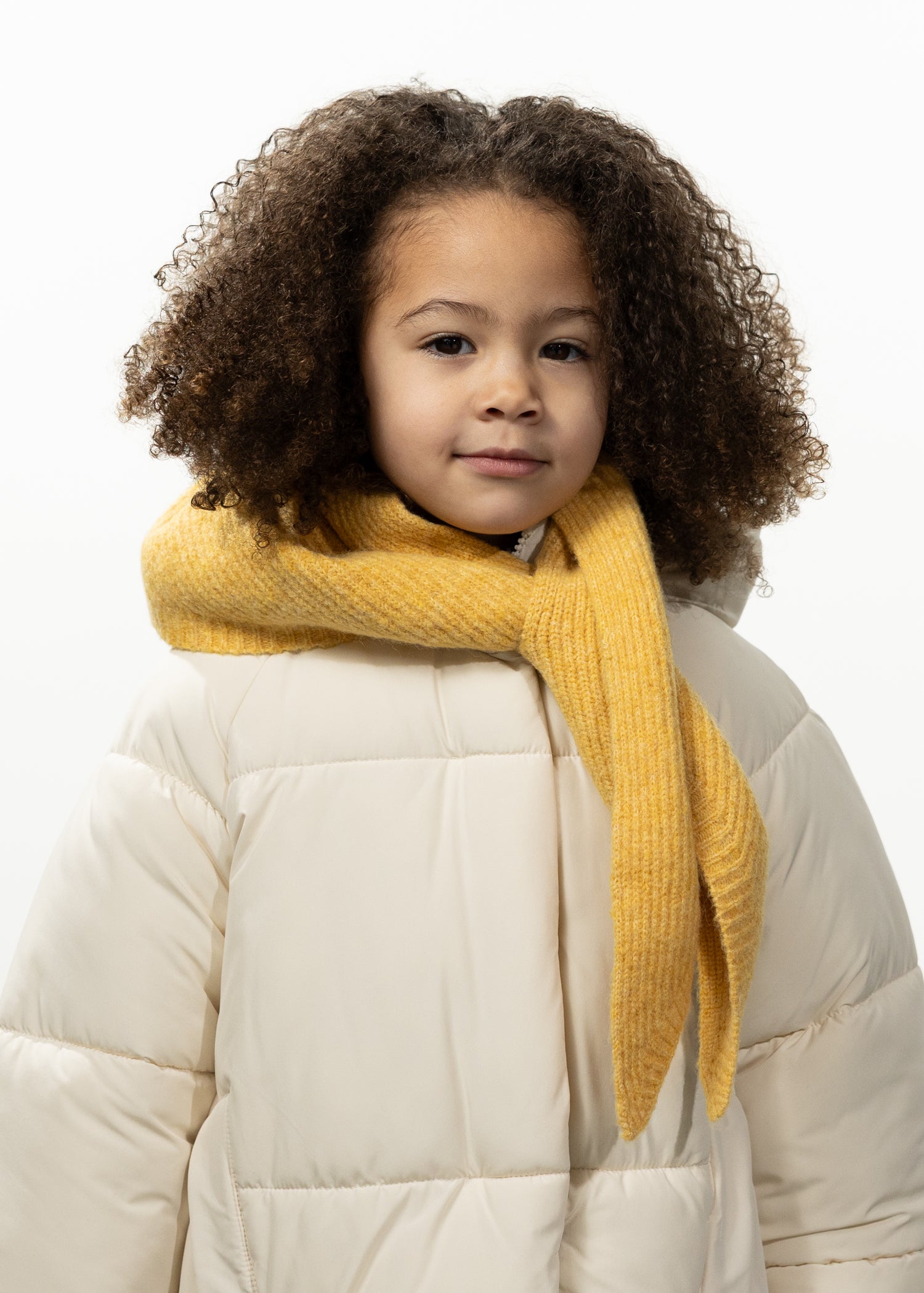 Kids Darty Scarf Kids yellow - Front