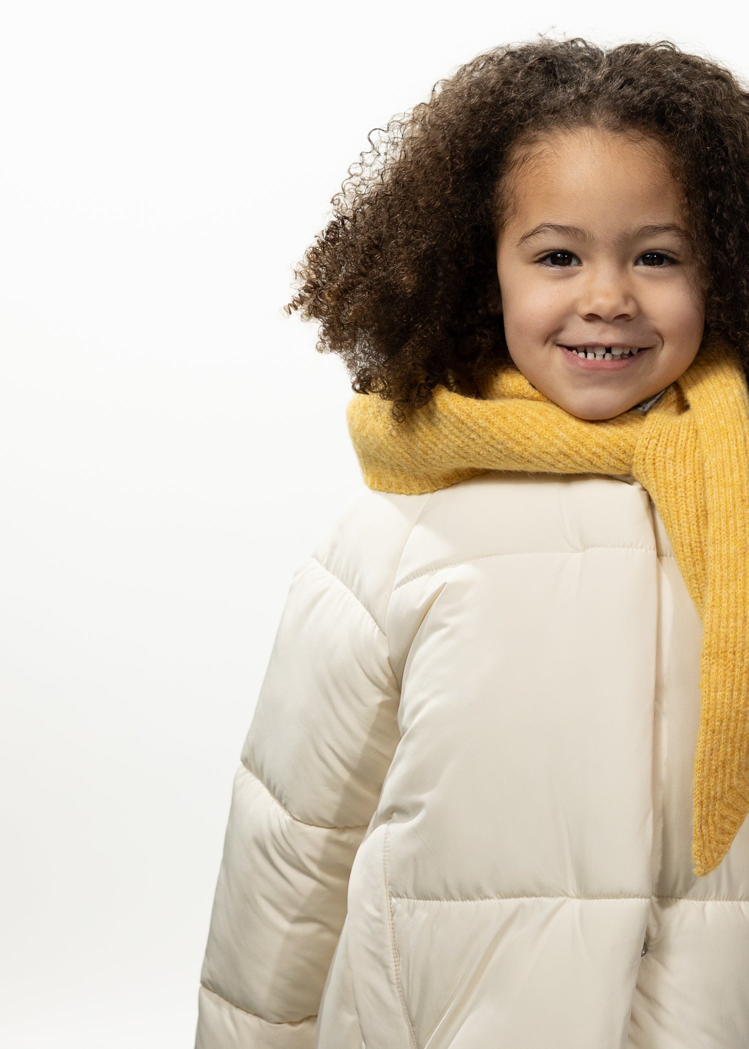 Kids Darty Scarf Kids yellow - Front