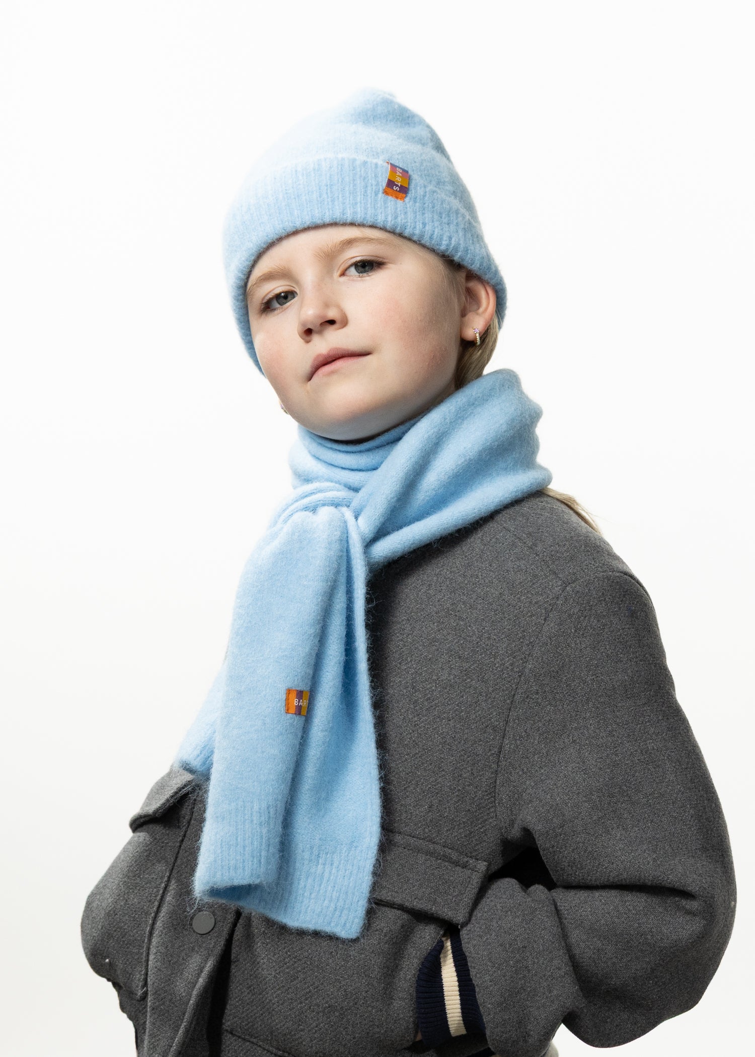 Kids Fhearna Beanie Kids light blue - Front